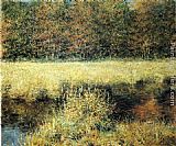 Robert Reid Autumn Landscape painting